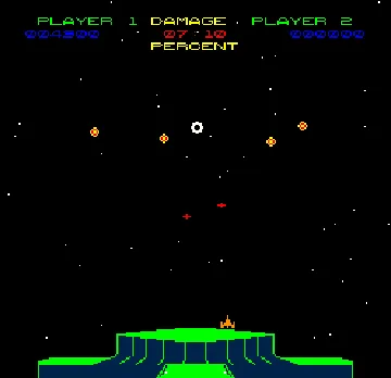 Space Fortress screen shot game playing